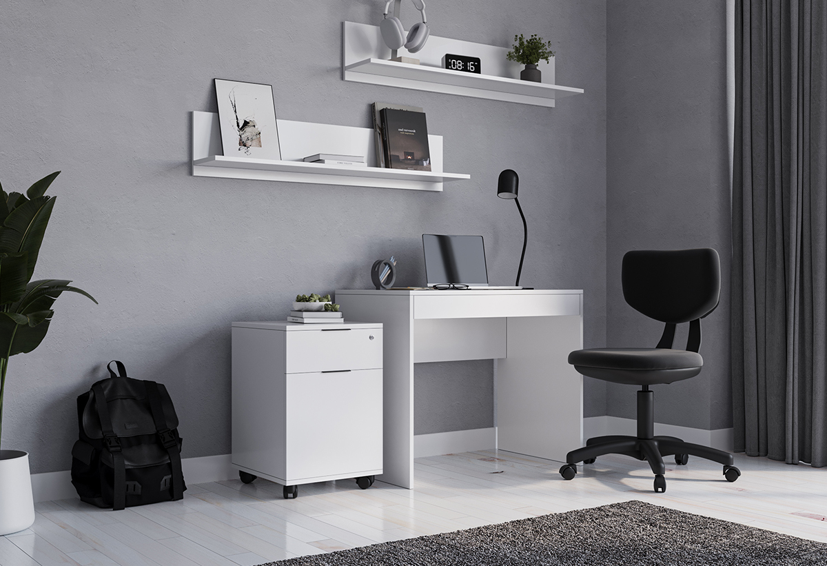 Απεικονίζεται το γραφείο Focus σε έναν χώρο γραφείου.